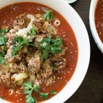 Rajma and Macaroni Soup
