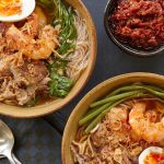 Classic Shrimp Laksa with Rice Noodles