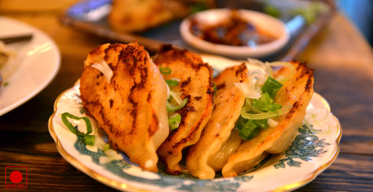 Pan Fried Crispy Chinese Dumplings Recipe  Chinese Jiaozi 