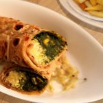 Potato Corn Kati Rolls