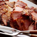 Apple Raisin Sauce with Ham