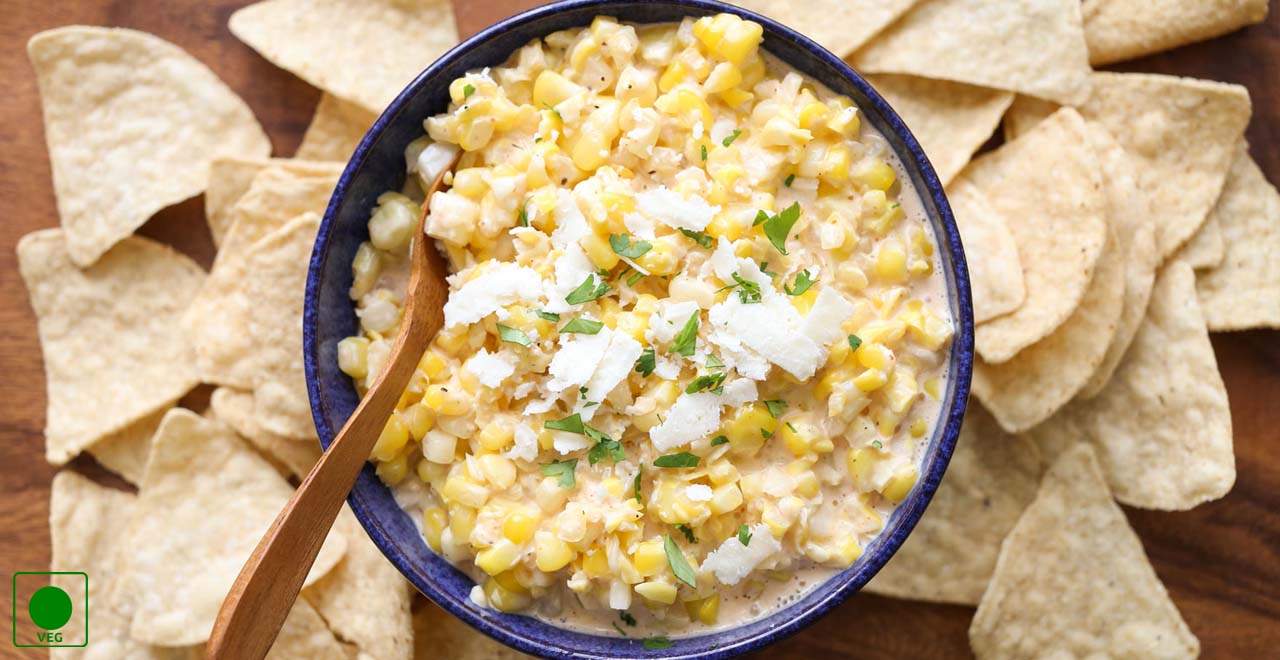 Corn Dip Recipe RasoiMenu A Collection of Tasty Recipes For Foodies