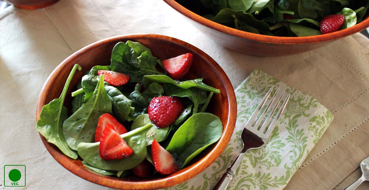 Spring Spinach Salad Recipe Healthy Spinach Salad Easter Recipe