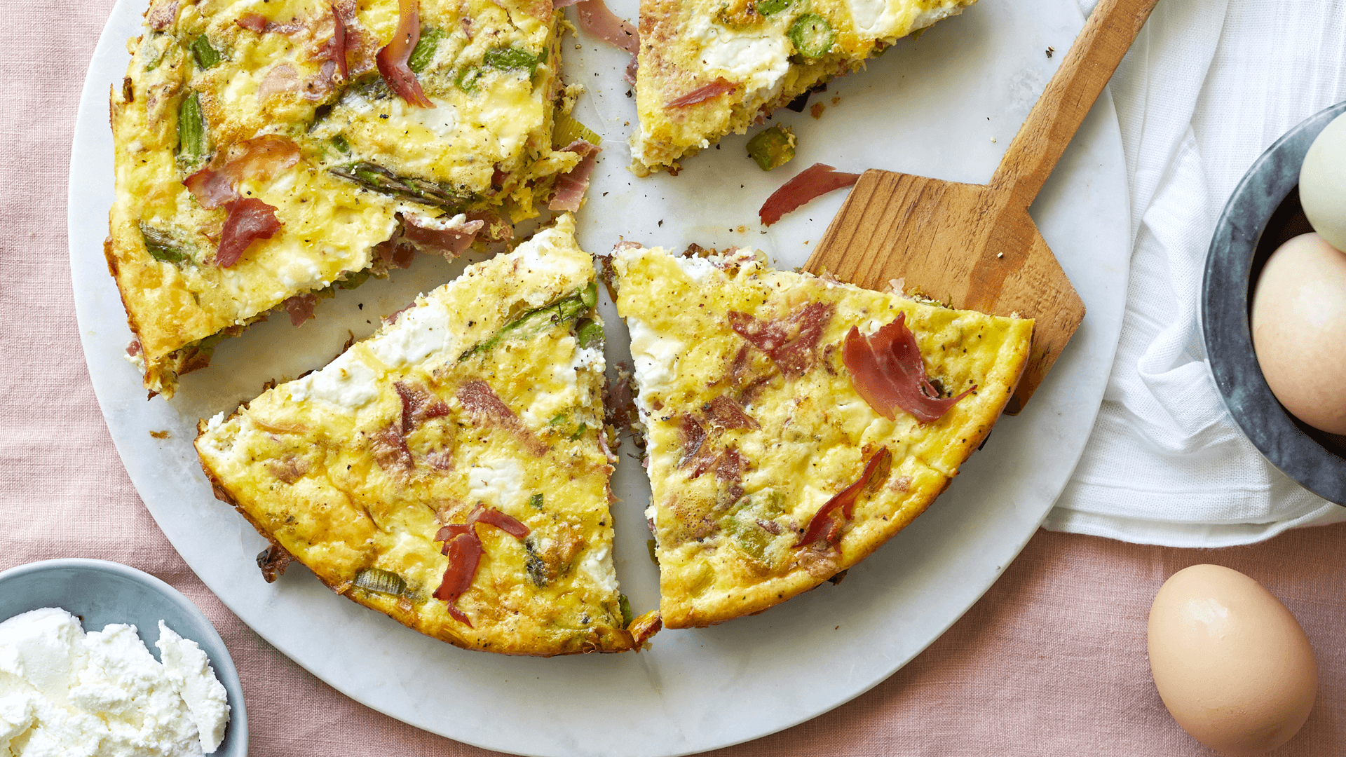 Asparagus Frittata Recipe RasoiMenu A Collection of Tasty Recipes