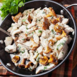 Chicken and Mushroom Salad
