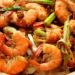 Prawns With Onion